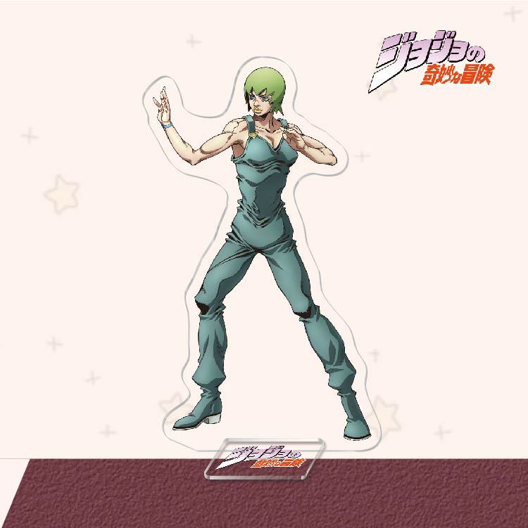 JoJo's Bizarre Adventure Animation Comics Peripheral Toys JOJO Dio Acrylic Stand-Up Sign Anime Action Figure Model Collection