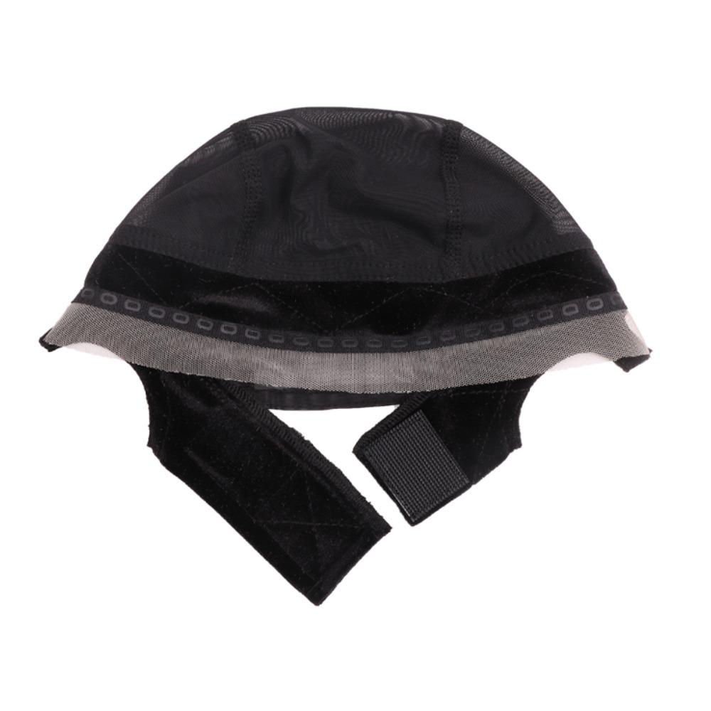 

Ear-Cutouts Grip Wig Caps Velvet Non Slip Wig Cap Soft Lace Silicone Wig Cap for Women чёрный