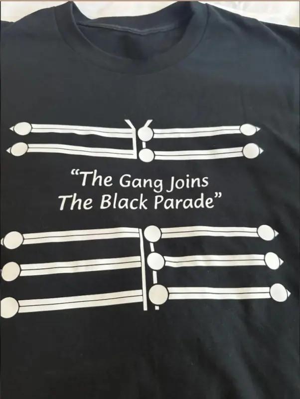 My Chemical Romance The F’Ing Bats Авг 2025 Филадельфия Футболка Односторонняя Футболка Унисекс Футболка L