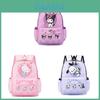Mochila Kuromi Melody Hello Kitty Pochacco Cinnamoroll Con Correas Cómodas Para Guardería