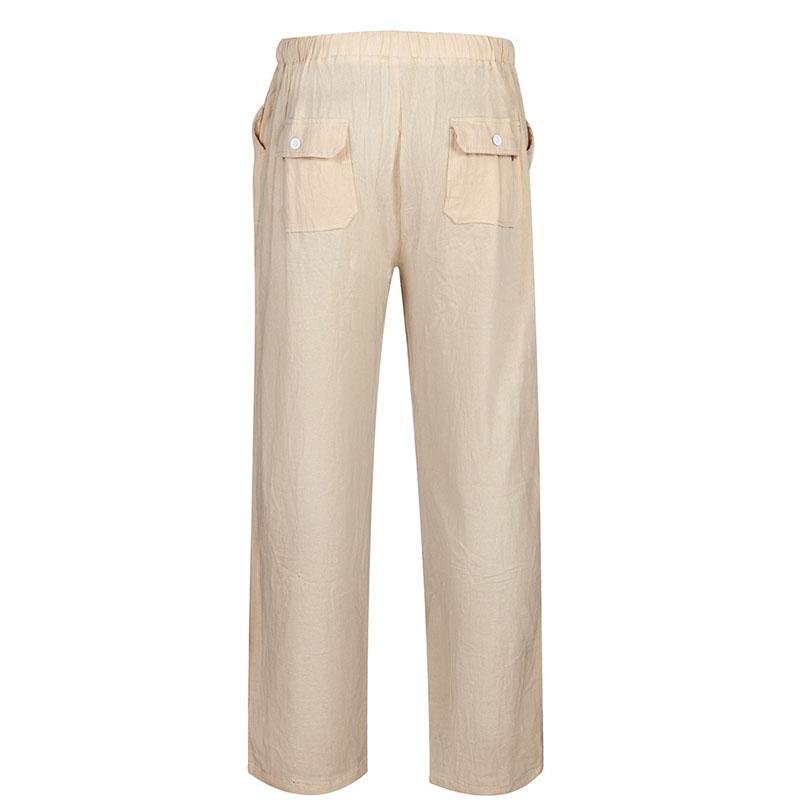 Mens Baggy Tracksuit Bottoms Joggers Straight Leg Sports Pants Loose Trousers