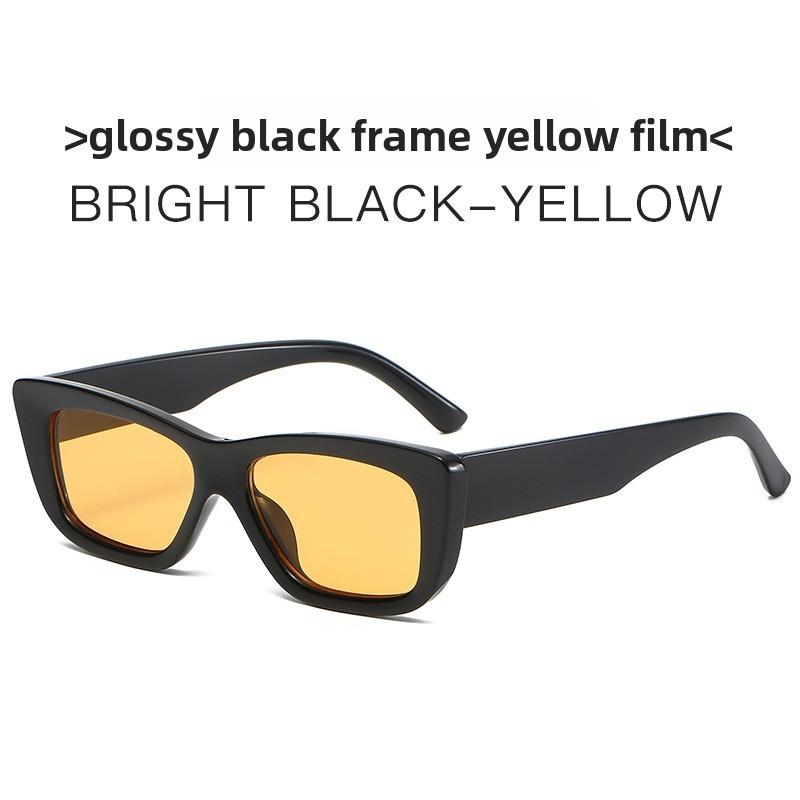 Female Cat Eye Sunglasses With Uv400 Protection For Fashion Street Wear
