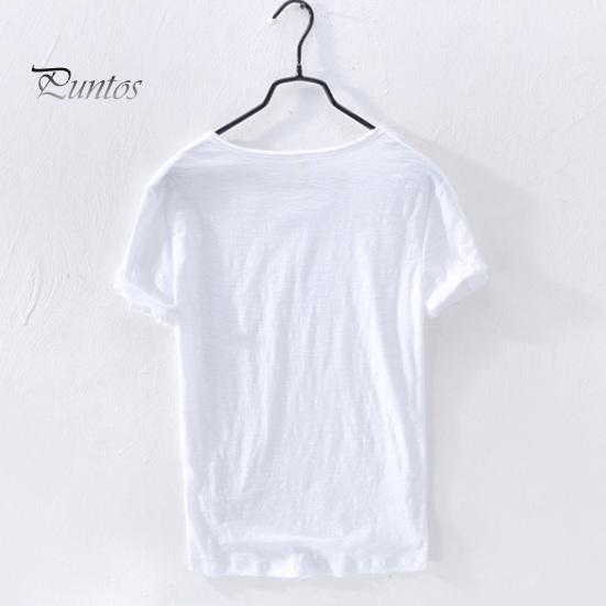 Summer Men T-shirt Round Neck Quick-drying Pure Color Thin Short Sleeve Loose Pullover Casual Streetwear Daily Wear Sport Top
