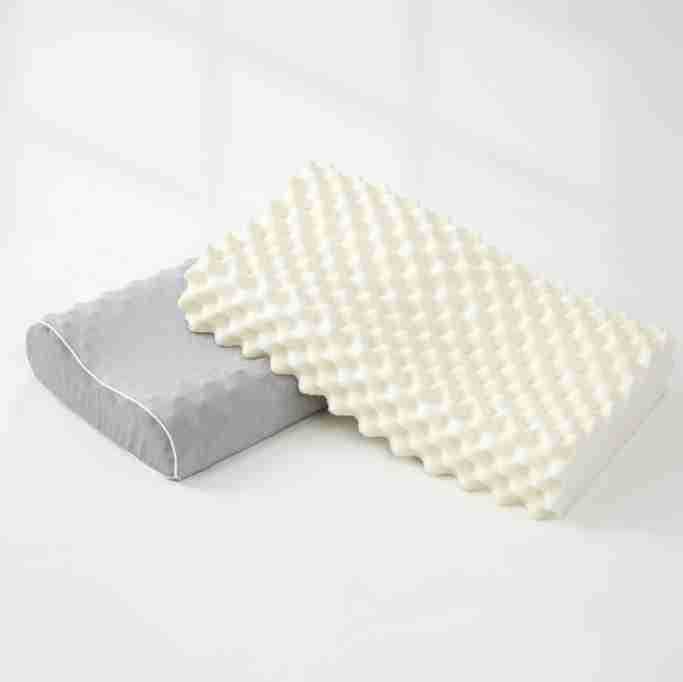 Soft Pillowcase Latex Pillow for Adults and Children Latex Pillow Cervical Vertebra Pillow High and Low Pillow No Pressure Pillow