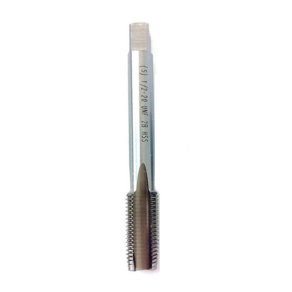 HSS 1/2-20 UNF Tap 84mm High Speed Steel Taps Right Hand Thread Pitch 1/2\\\\\\\"-20 Tool For Cutting/Consumables Iron Processin