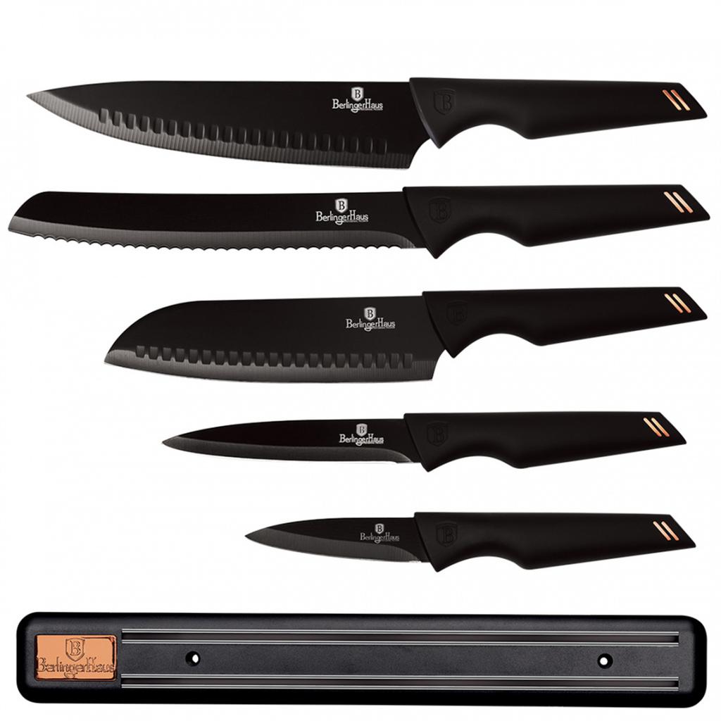 Set Of 5 Kitchen Knives With Blade Berlinger Haus Bh-2698