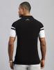 Rockit from House of Monte Carlo Mens Solid Black Polo Neck Half Sleeve T-Shirt