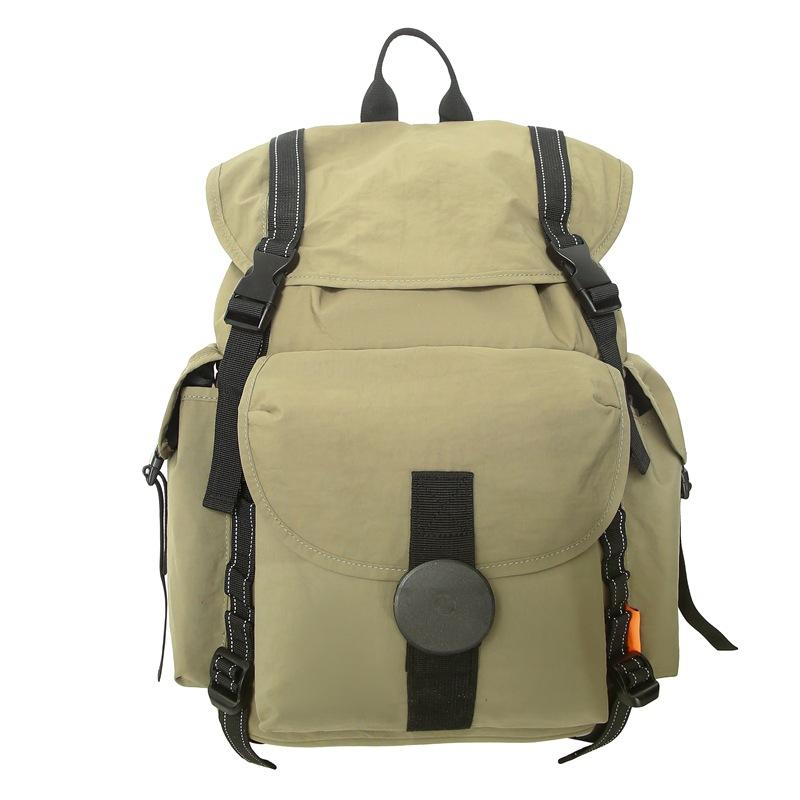 Schoolbag Large Capacity Sports Travel Backpack Women's Anti-splashing Nylon Hiking Backpack Lightweight Multifunctional Outdoor Hiking Bag