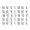 100pcs Archery Arrow Nock Durable Plastic Insert Arrow Nocks Light Weight Arrow Nocks Replacement for Archery Bow Transparent