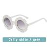 Boys And Girls Trend Outdoor Product Eyewear Vintage Children Sunglasses Sun Glasses Flower Shape