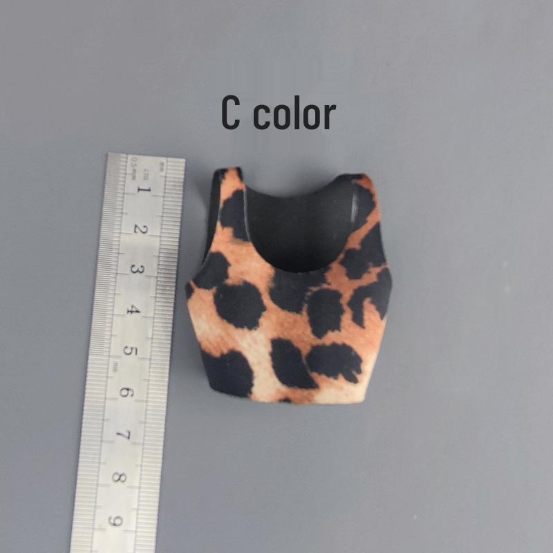 

Одежда для 12-дюймовой куклы солдатки: Жилет с леопардовым принтом