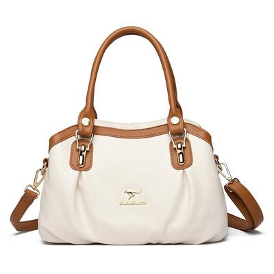 Fashion Women Bags Luxury Totes Bag Cowhide Leather Shoulder Handbags Lady's Bag Large Capacity Shopper Handbag KTY