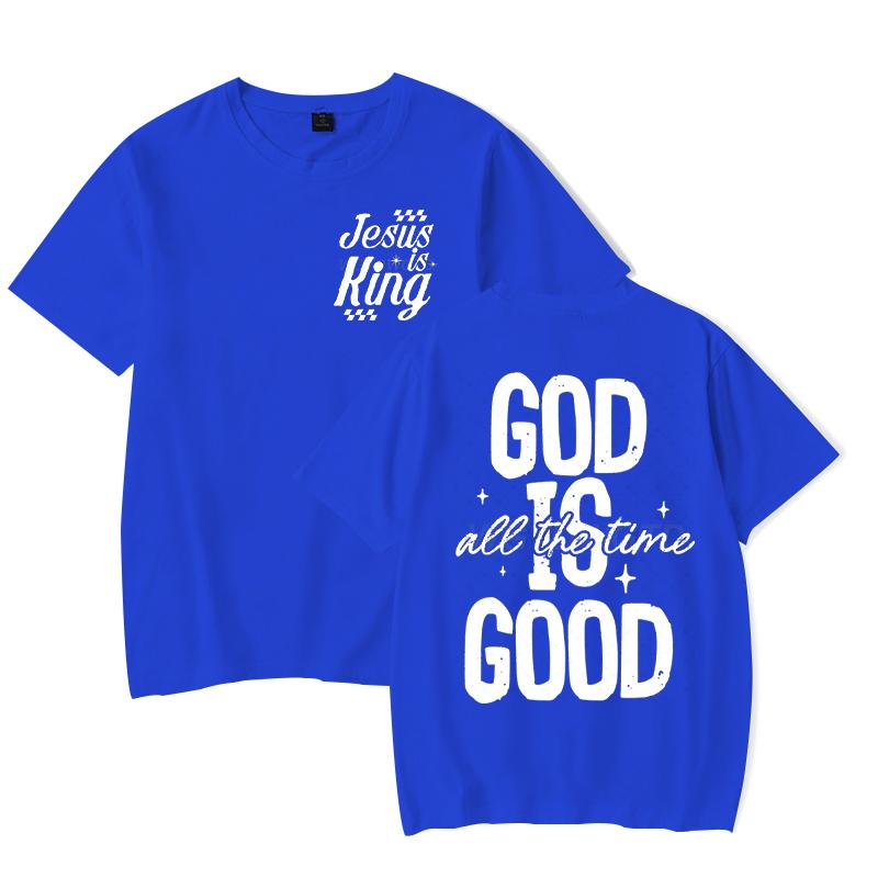 Jesus Religious Believe Shirts for Unisex Women God Is Good All The Time Classic Tops Gift for HerHim Faith Based TShirt tops