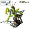 FUNXINEE 999Pcs Mantis Robot Building Blocks Set With Light Creative 3D Puzzle Model Desk Decoration Best Gift For Kids Adults