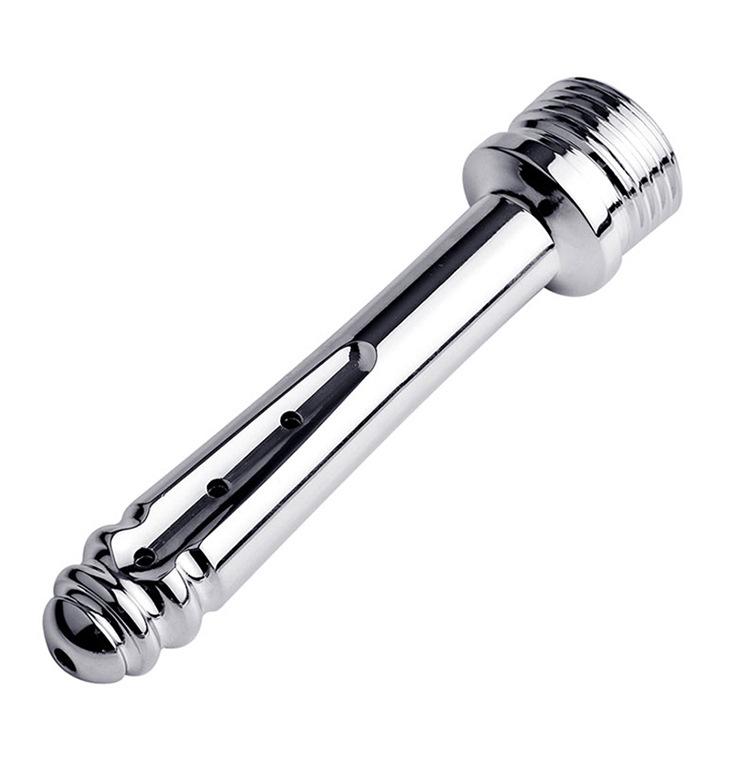 Metal Anal Douche: Unisex Enema & Dilator Toy for Rear Cleaning