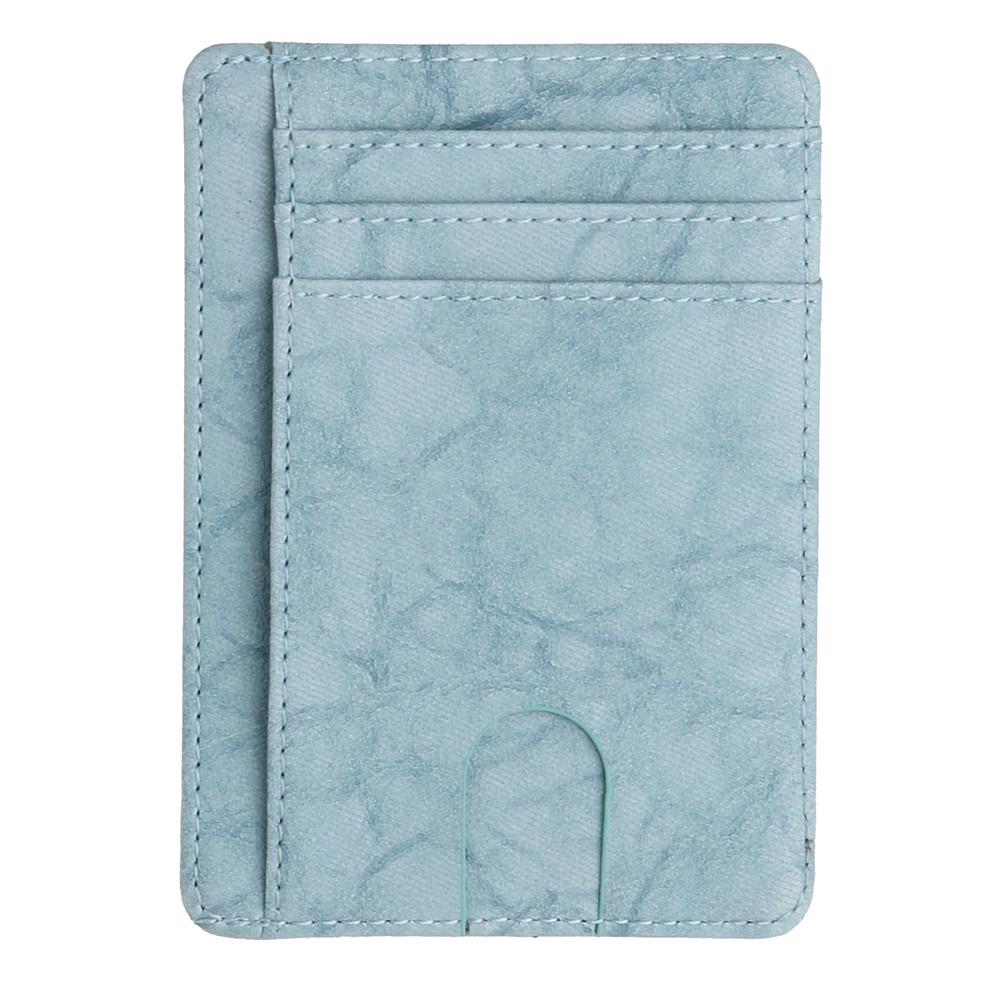 New Men's Leather Wallet Thin Credit Card Holder ID Case Purse Bag