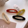 5PCS/set Women Oval Hair Clips Side Bangs Fix Barrettes Female Ladies Girls Headwear Hairpins Fashion Hair Accessories Gifts New