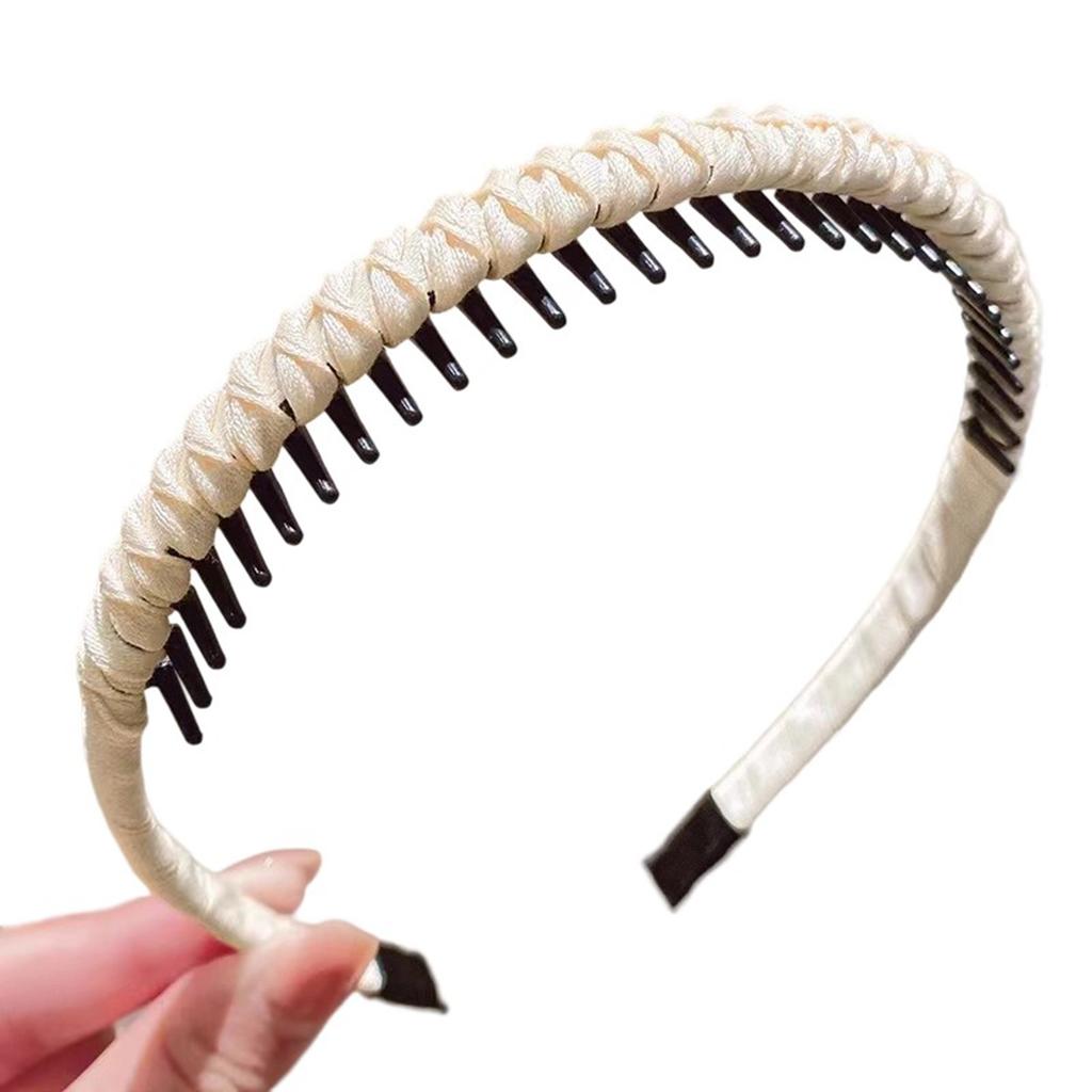 Elastic Thin Headbands For Women NonSlip Teeth Design Exercise Spa Facial Washing Breathable Hair Holder All Hairstyles Multiple Uses