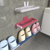 Punch Free Slippers Storage Rack Rabbit Ear Towel Storage Shelf High Quality Hanger Rack