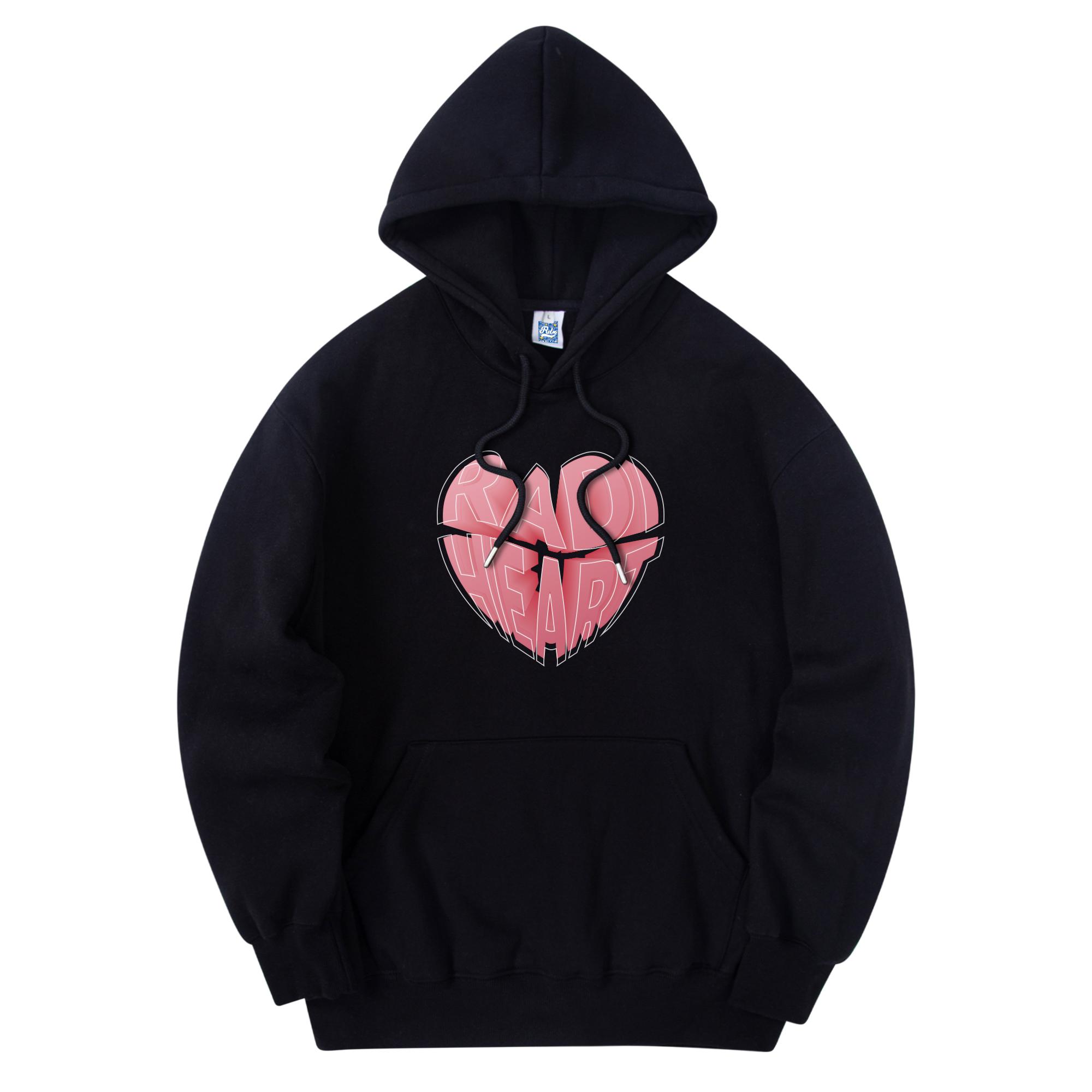 Radineo Heart Balloon Hoodie Black M