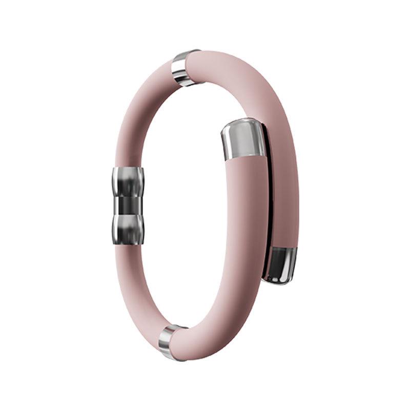 

Aromatherapy Magnetic Anti-Static Silicone Bracelet: Long-Lasting Therapy Wristband for Men & Women Silicone/304 Stainless Steel розовый