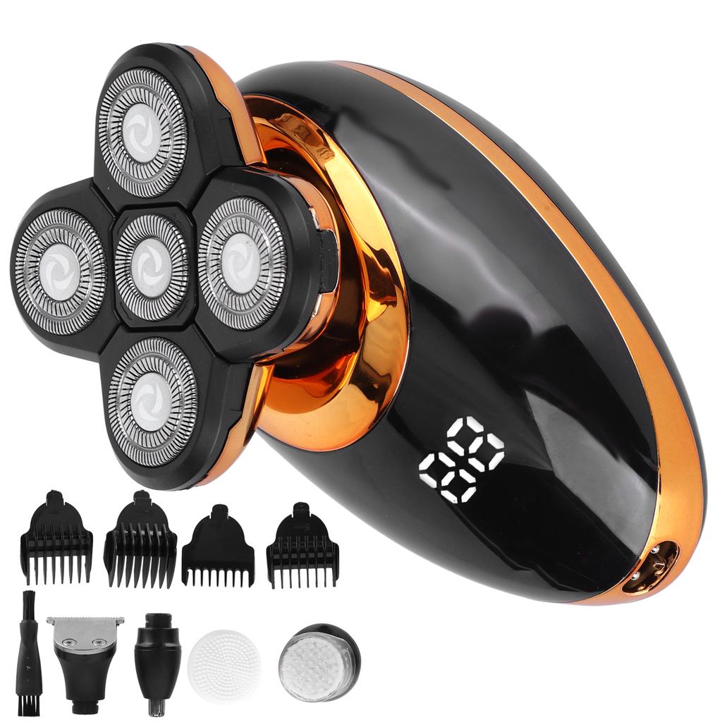 5 In 1 MultiFunctional Electric Shaver Hair Clipper Nose Hair Trimmer Facial Cleansing Brush