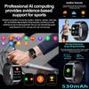 2025 New Sapphire Glass Air Pump Airbag Test Three High Smart Watches Men ECG Heart Rate Blood Pressure Health Tracker Smartwatch