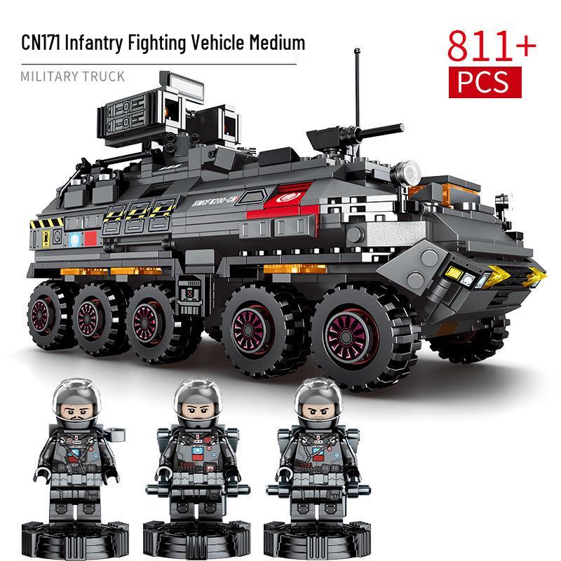 

Senbao Странствующая Земля 107005 Военный транспорт Инженерная машина Конструктор для мальчиков