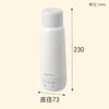 THANKO ThankPan Electric Bottle Kettle KGBD25HWH, White, Small, Compact, Portable, Stylish, and Cute, with Temperature Control