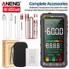 ANENG 681 682 683 6000 Counts Digital Multimeter Smart Anti-burn Rechargeable Meter NCV Tester 5-inch LCD Backlit Flashlight