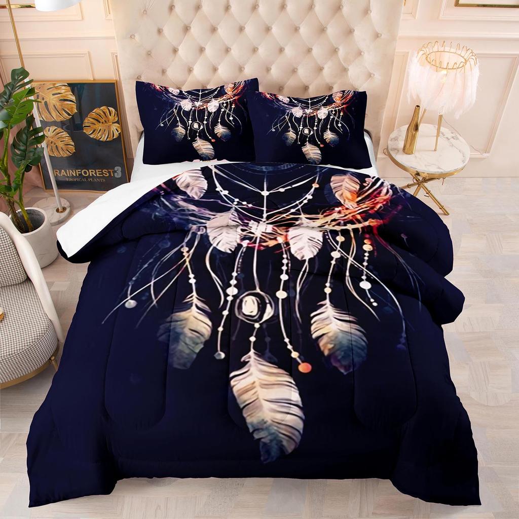 Dream Catcher Bedding Set Luxury Soft Bed Linen For Kids Adults 3D Printed Home Decor Single Double Twin Bohemia Duvet Cover Set