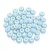 30pcs/lot Round Shape Ceramic Beads Colorful Loose Beads Spacer Beads For DIY Jewelry Making  Necklace Bracelet Accessories