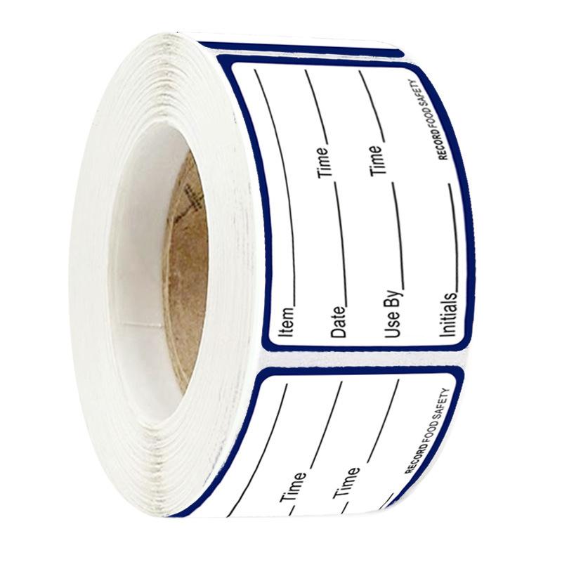 300 Buc/Rola Autocolante Autoadezive Removabile Etichete pentru Depozitarea Alimentelor Impermeabile Etichete pentru Date și Conținut Autocolante pentru Alimente de Bucătărie
