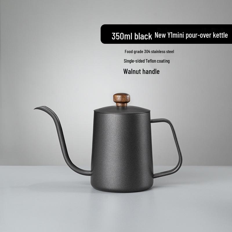 Σετ Καφέ Κανάτας Λαιμού Χήνας από Ανοξείδωτο Ατσάλι με Θερμόμετρο & Αντιθερμική Λαβή - Δωρεάν Αποστολή