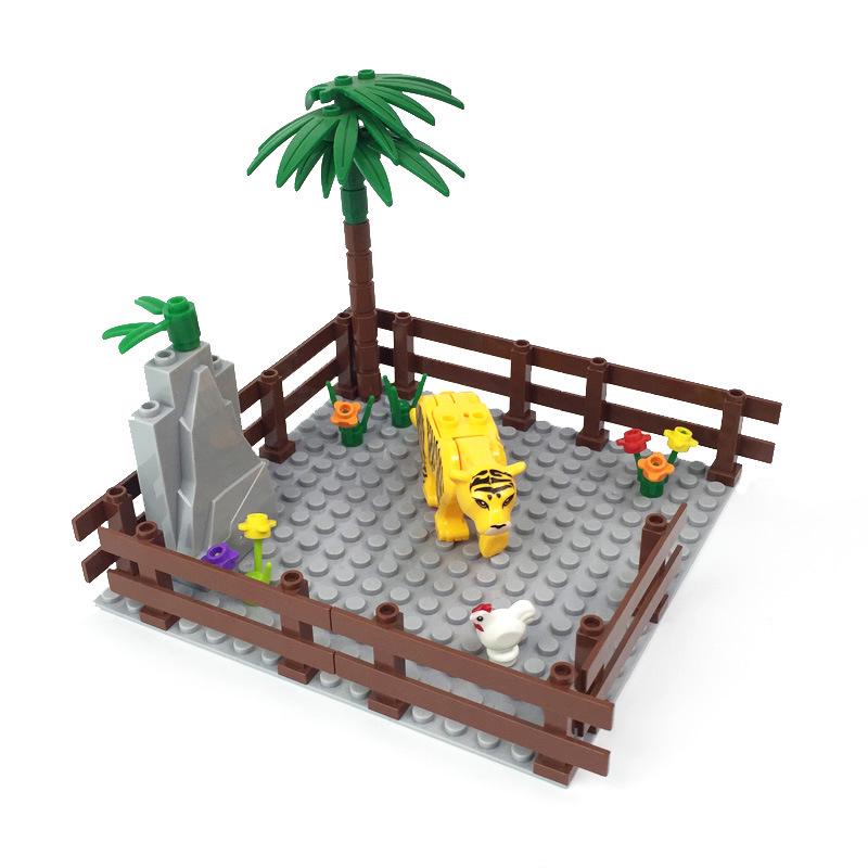 MOC Farm Animal DIY Building Blocks Set