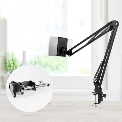 Base de Mesa com Giro de 360 Graus Luminária Cantilever Clipe para Suporte de Microfone