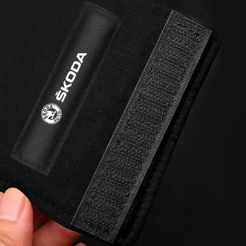 Husă de Protecție Mâner Interior Mașină Mănuși de Tragere Plafon Stilizare Auto Pentru Skoda Octavia Superb Rapid Kodiaq Karoq Fabia Kamiq Roomster Citigo
