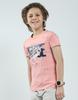 MONTE CARLO Boy's Regular Fit Printed Half Sleeve T-Shirt