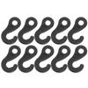 10Pcs Camping Tent Rope Hooks Professional Outdoor Hooks Portable Tent Fixed Outdoor Hooks