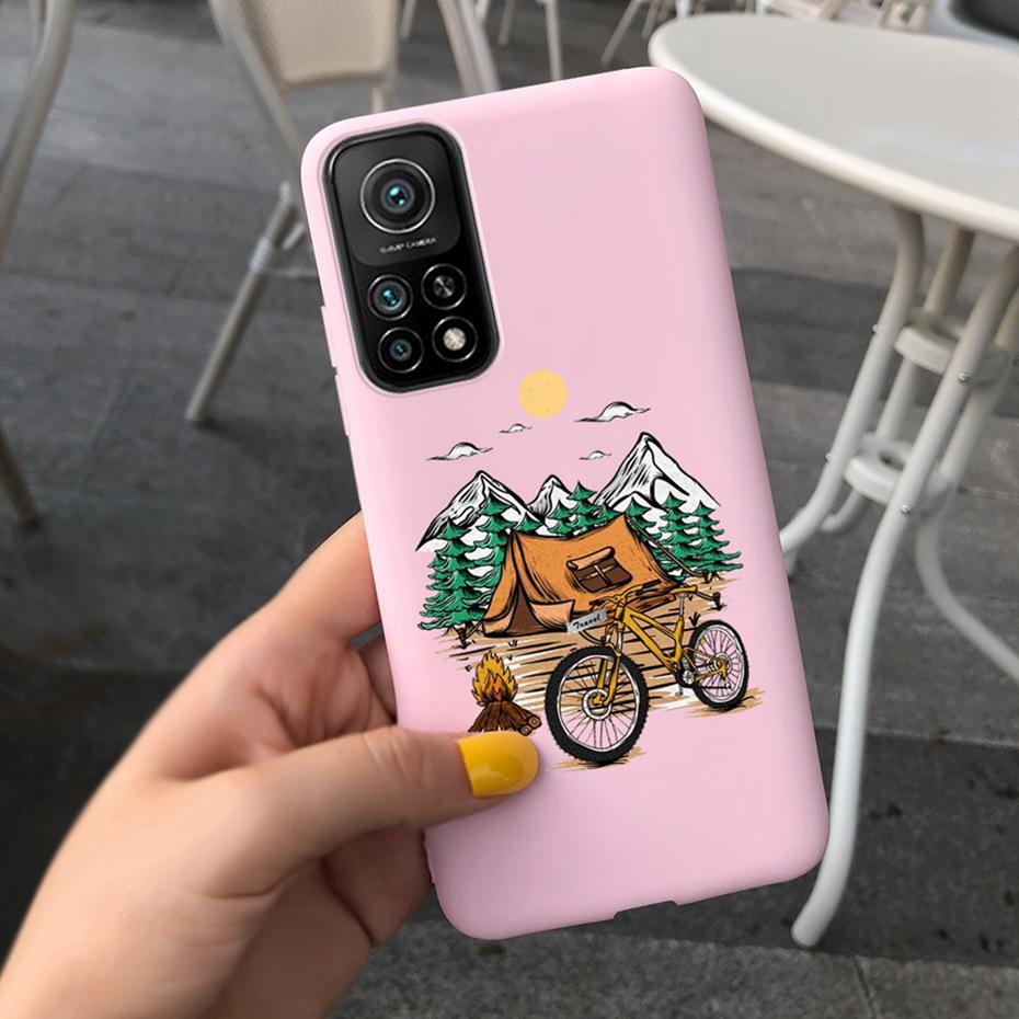 Handyhülle für Xiaomi Mi 10T Pro 5G Hülle Silikon Niedlich TPU Weiche Rückseite Hüllen für Xiaomi Mi 10T 10 T Lite Handyhülle Stoßstange