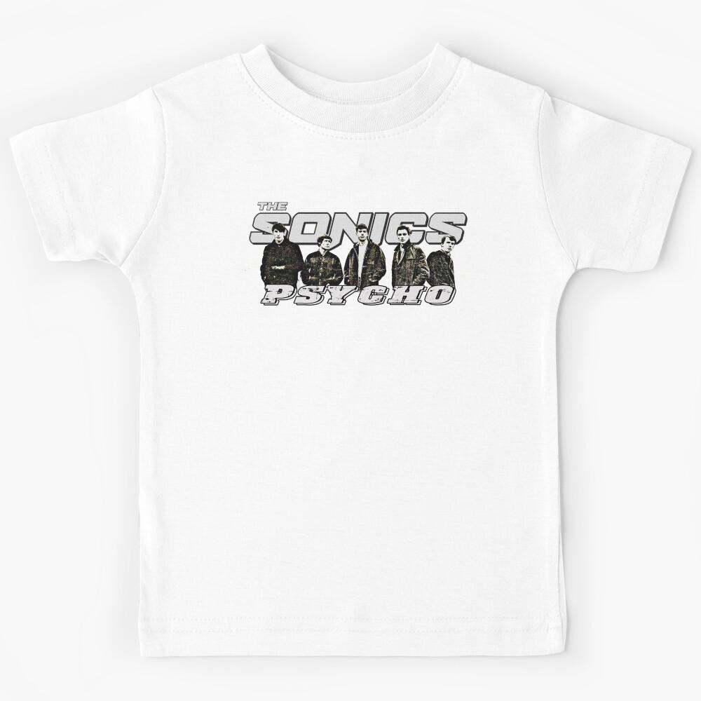 The Sonics Vintage Garage Rock Tee – 60s Proto Punk Inspired Shirt Kids T-Shirt 130