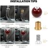 RYANSTAR Shifter 7 Ball Billiard Pool  Shift Knob Universal Stick Shifter Knobs for Car SUV Bus Truck