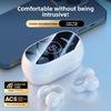 Non-ear Clip Ear Headset Bone Conduction Wireless Bluetooth Headset Super Long Battery Life Intelligent Large Digital Display