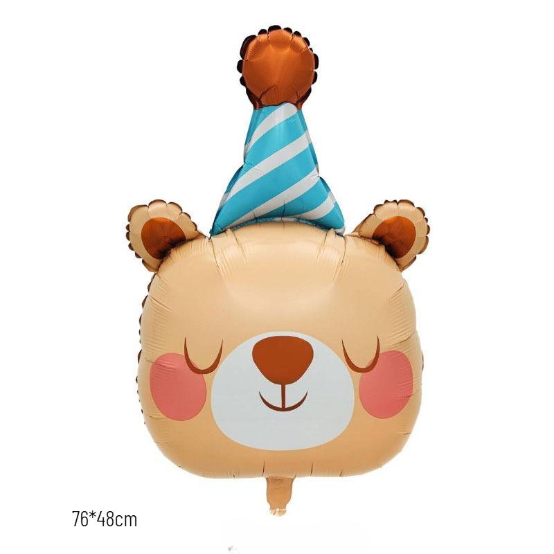 Cartoon zwierząt balon foliowy motyl dinozaur balony z helem dla dziecka dekoracje na przyjęcie urodzinowe dla dzieci