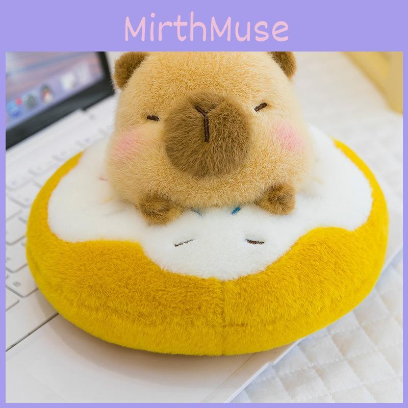 Cute Capybara Plush Toy With Pp Cotton Filling For Kids Room Decor