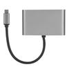 5 In 1 TypeC MultiFunction Docking Station HDMI+DP+VGA+USB+PD Interface HUB Adapter