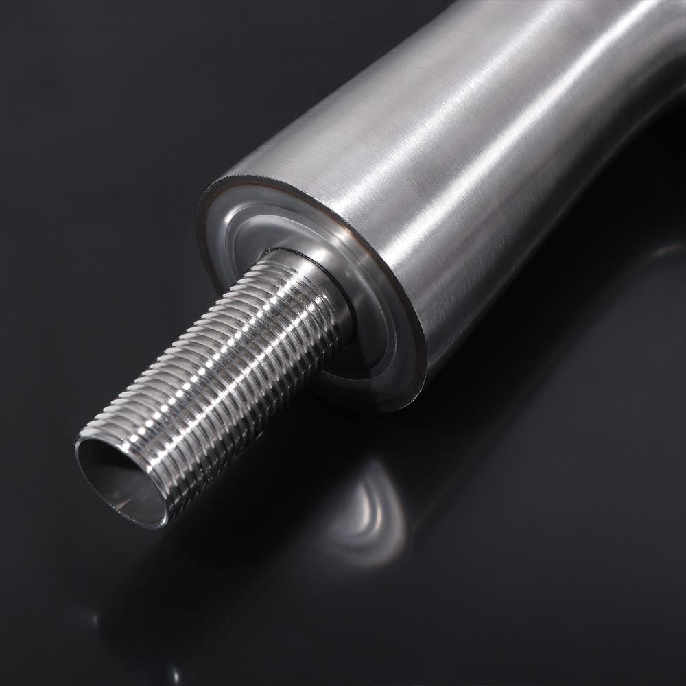 Rust-proof Stainless Steel Faucet Anti-Leakage Lavatory Vanity Sink Tap Bathroom Fixture