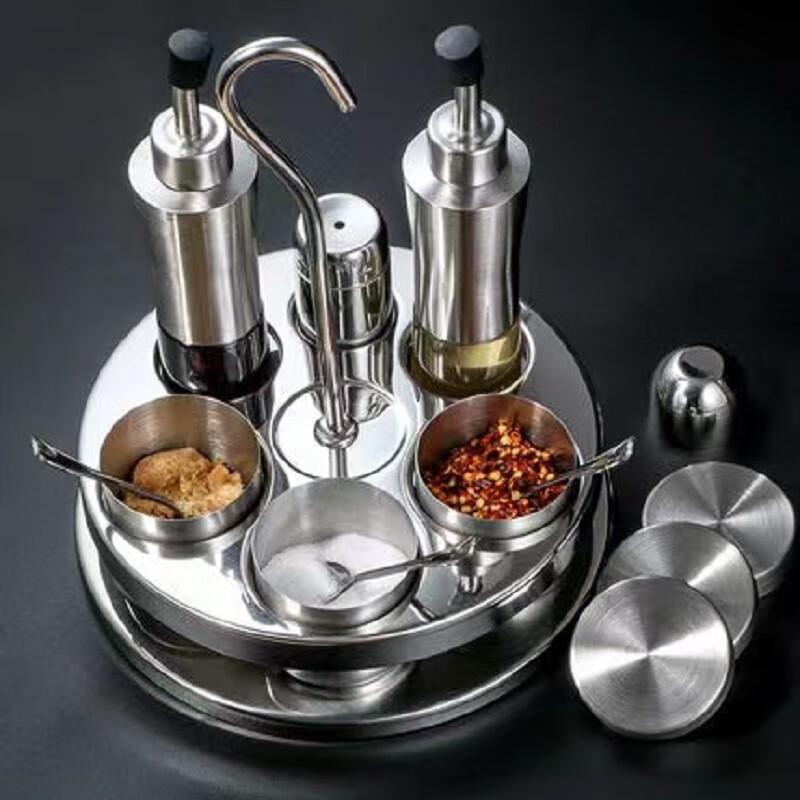 Mailang 304 Stainless Steel Tabletop Seasoning Set