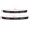 Carbon Fiber Car Trunk Rear Bumper Sticker Guard Plate Protector for Ford Mustang Explorer Focus Shelby GT350 Kuga Fusion F-150
