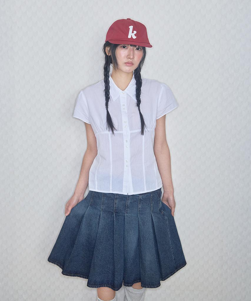 Kiibi K-Logo Applique Cap Red